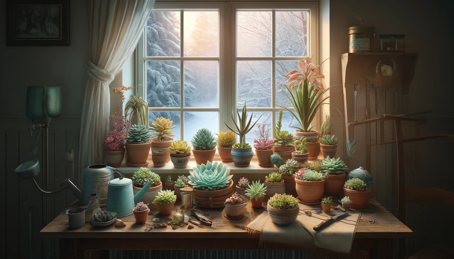 Suculentas para Iniciantes: Cuidados Especiais no Outono e Inverno