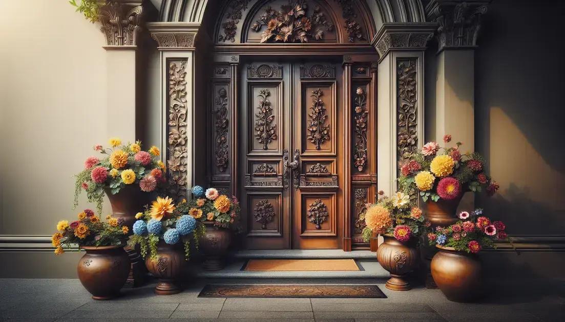 Combinação de Cores e Flores