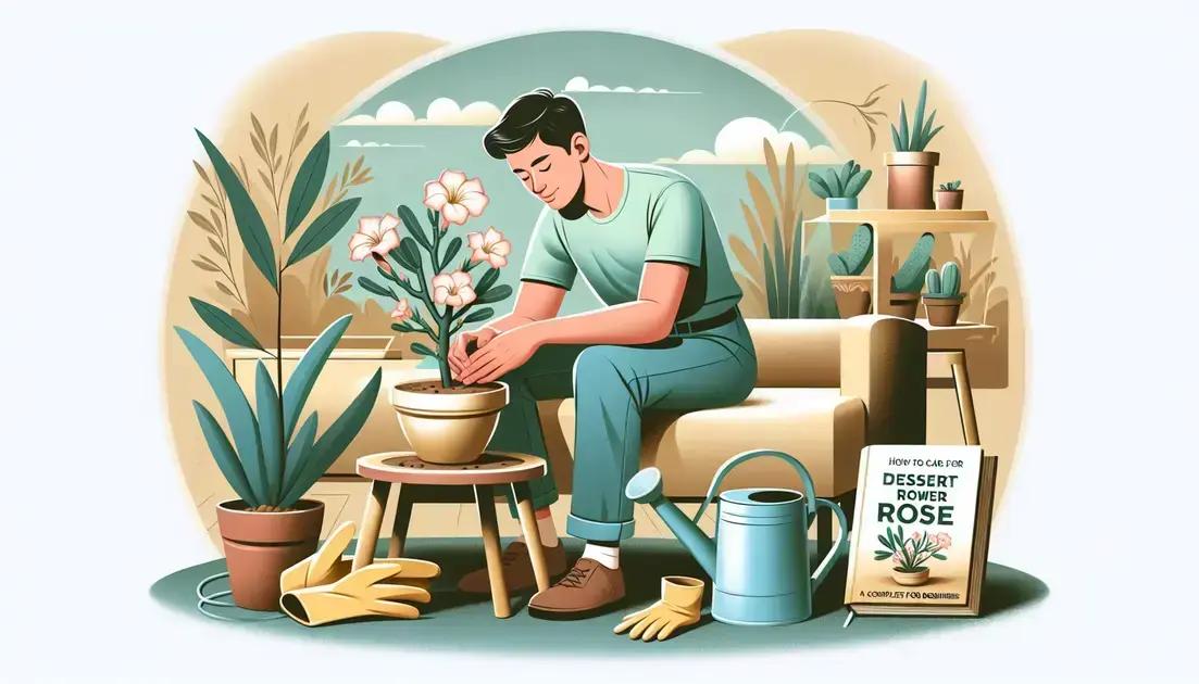Como Cuidar da Rosa do Deserto: Guia Completo para Iniciantes