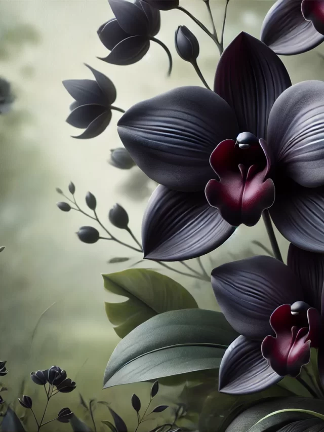 Orquídea Negra: Descubra essa Rara Beleza