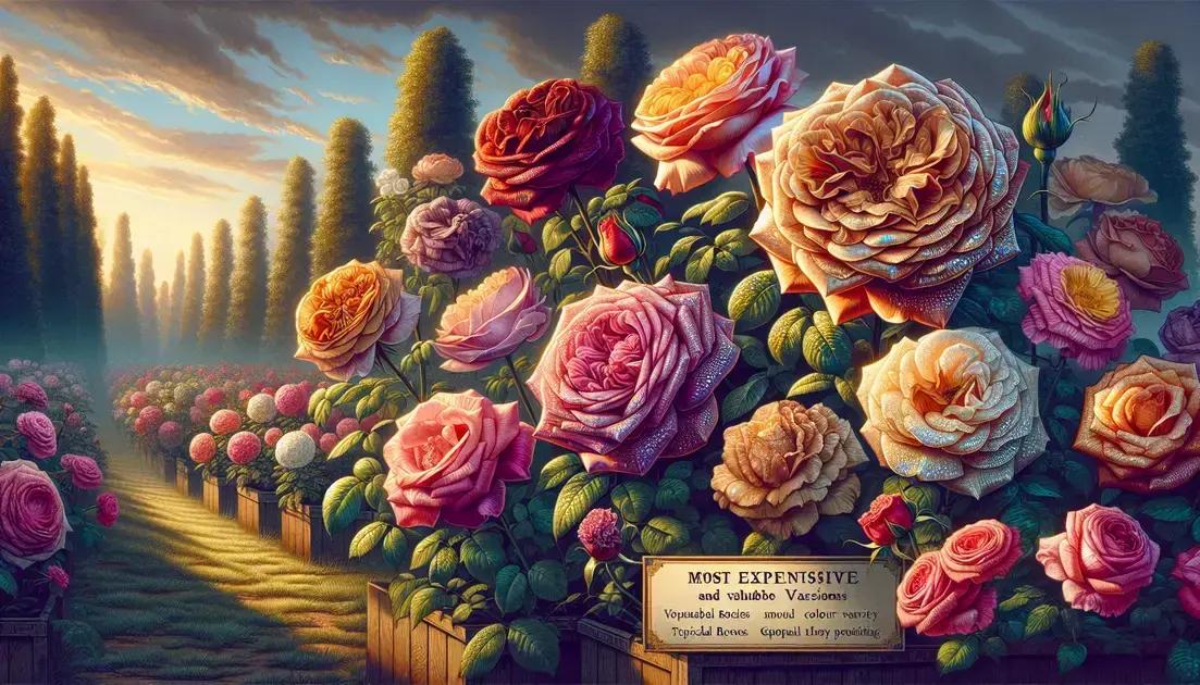 Qual a rosa mais cara? Descubra as espécies mais valiosas!