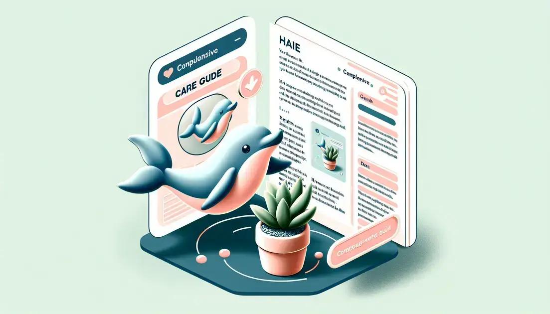 Suculenta Golfinho: Como Cuidar e Manter Sua Planta Saudável