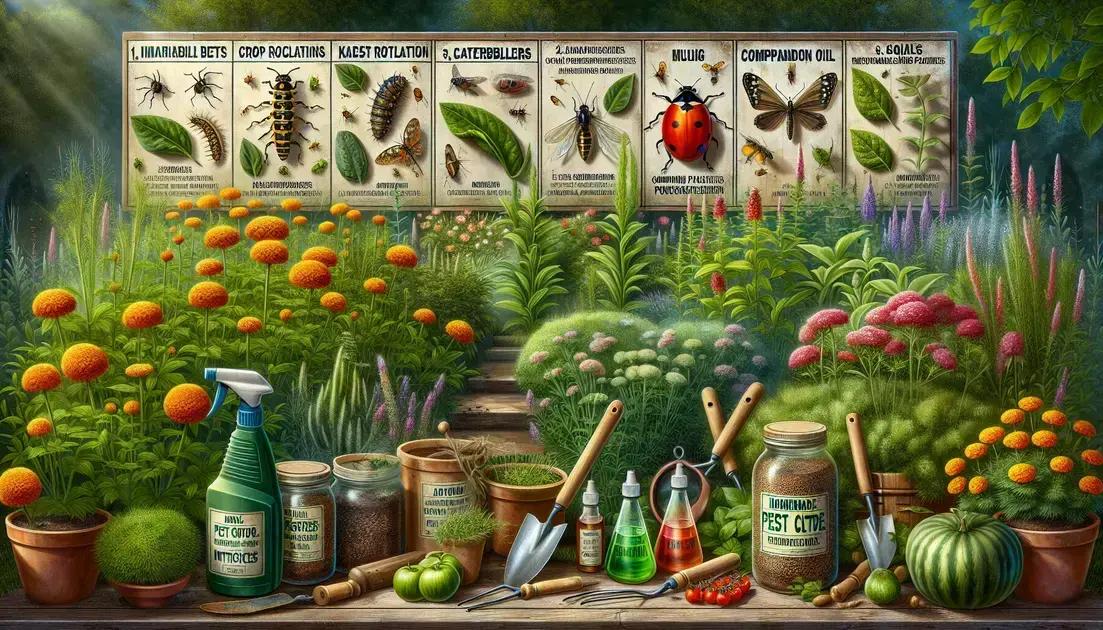 Métodos naturais para controle de pragas Métodos naturais para controle de pragas