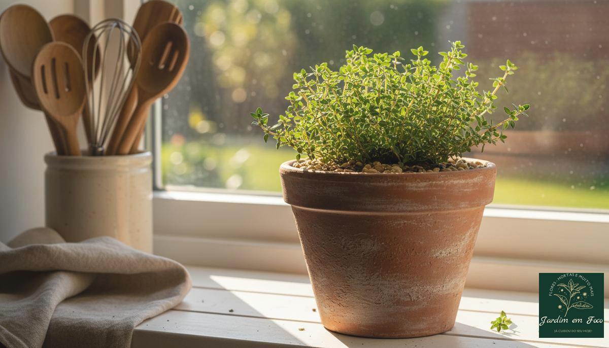 Como cultivar tomilho em vaso