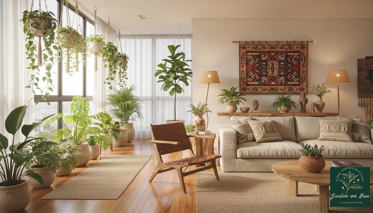 Como montar um jardim interno bonito