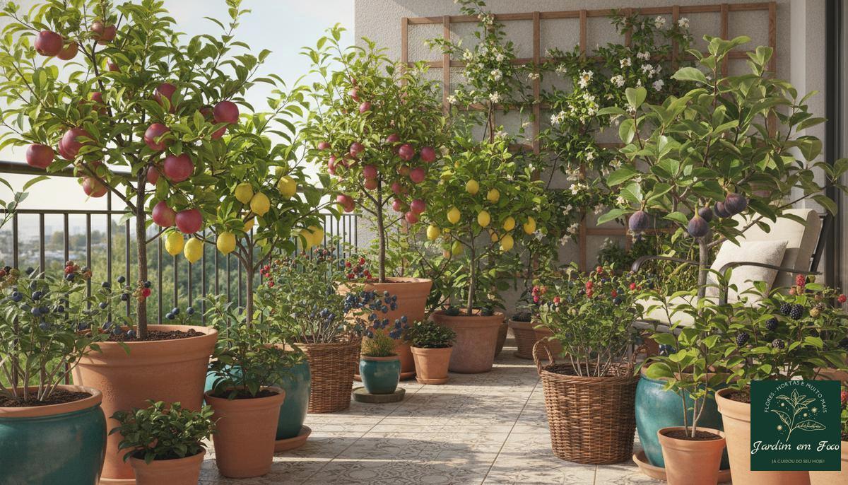 Dá para plantar frutas em vaso?
