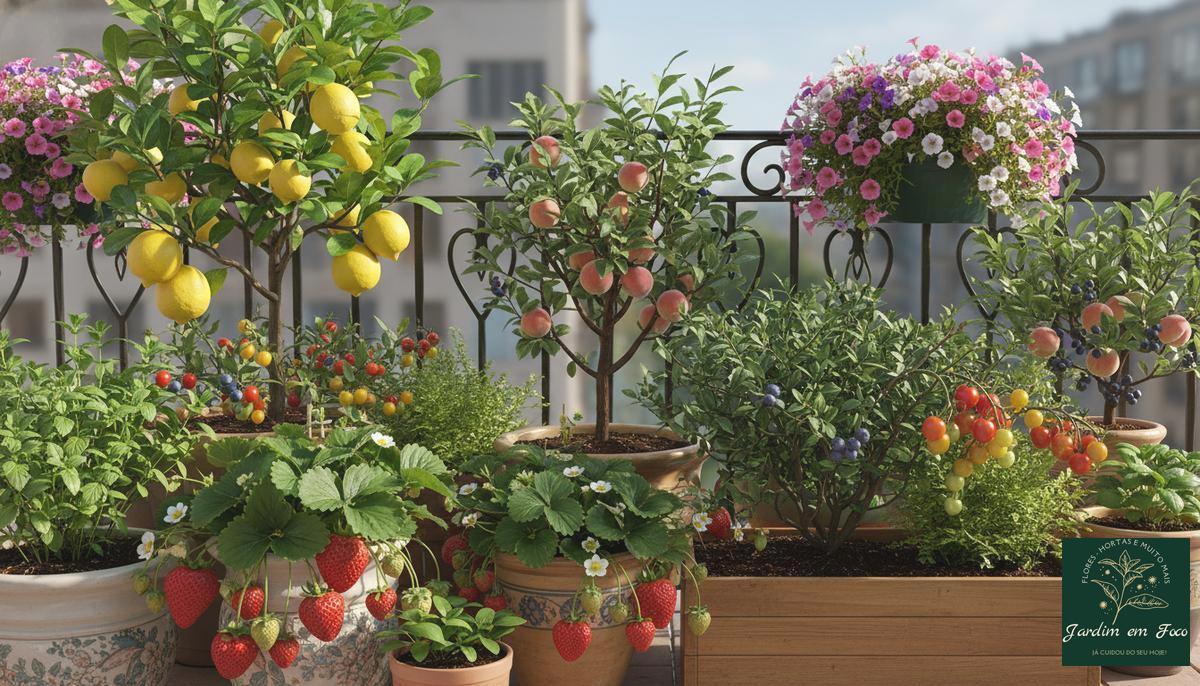 Frutas fáceis de plantar em casa