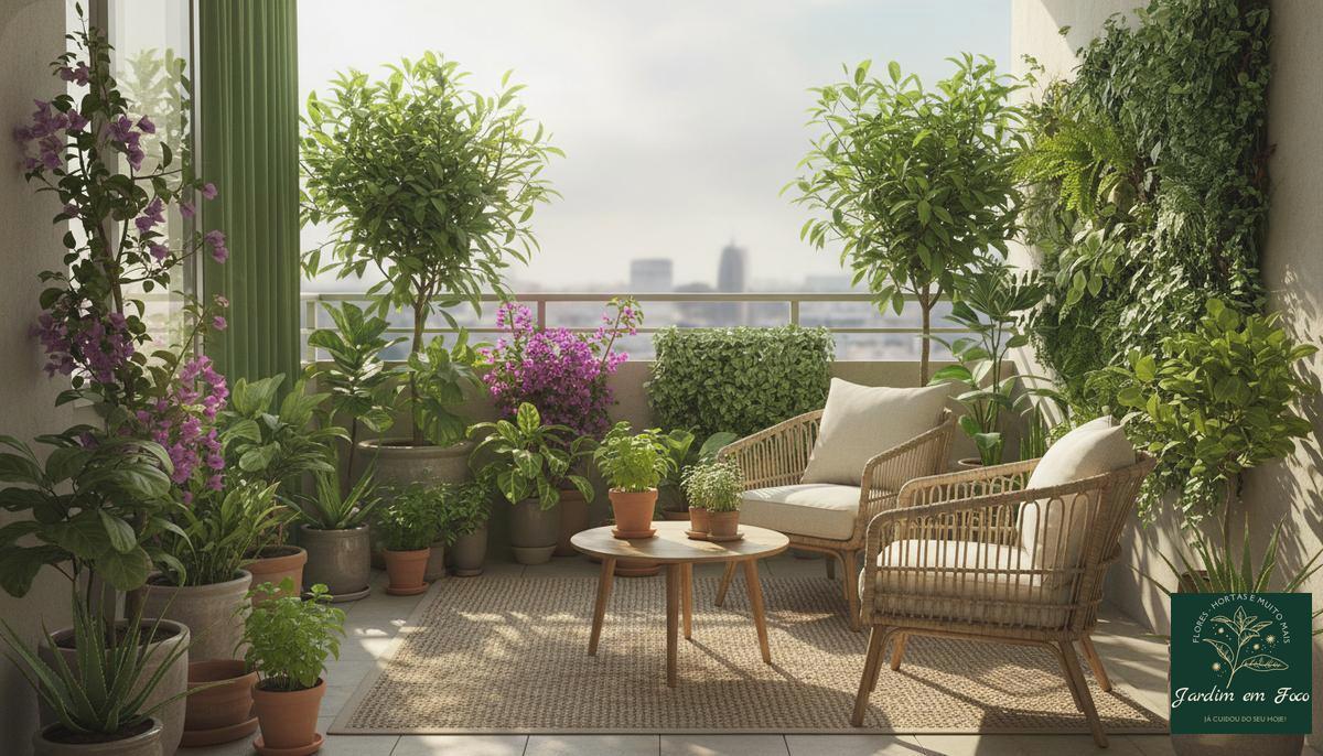 Plantas ideais para varanda