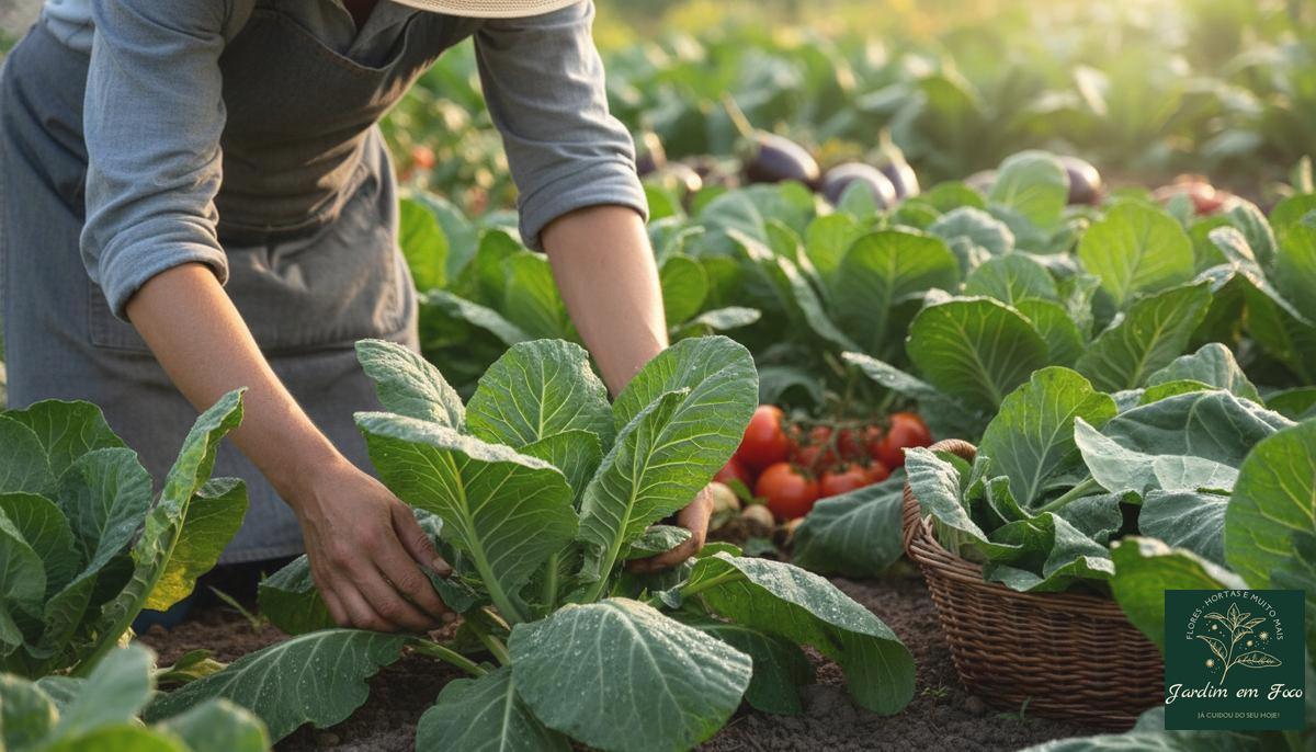 Quando colher couve para não amargar