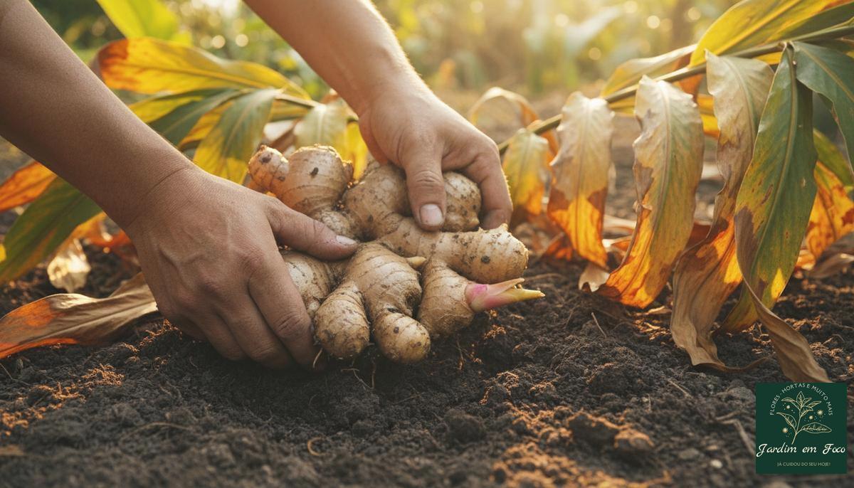 Quanto tempo demora para colher gengibre