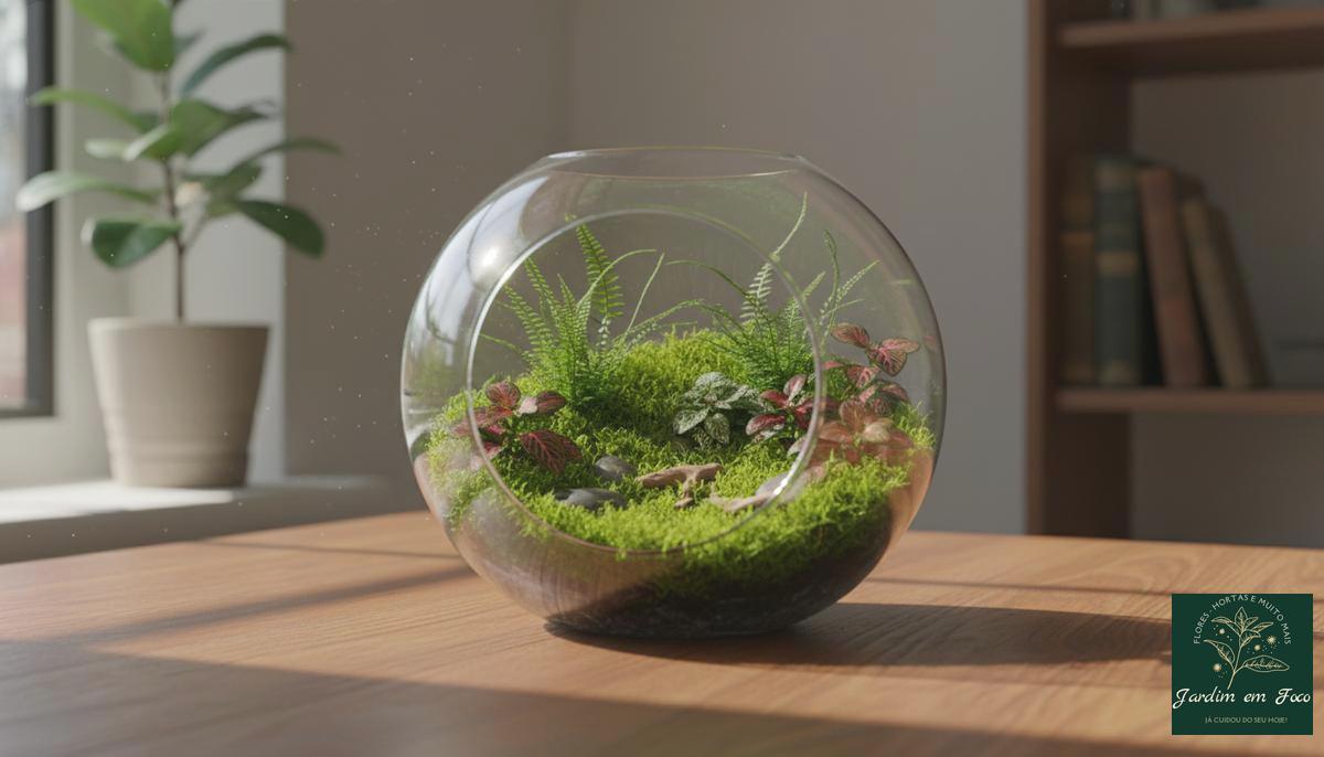 Plantas ideais para terrário