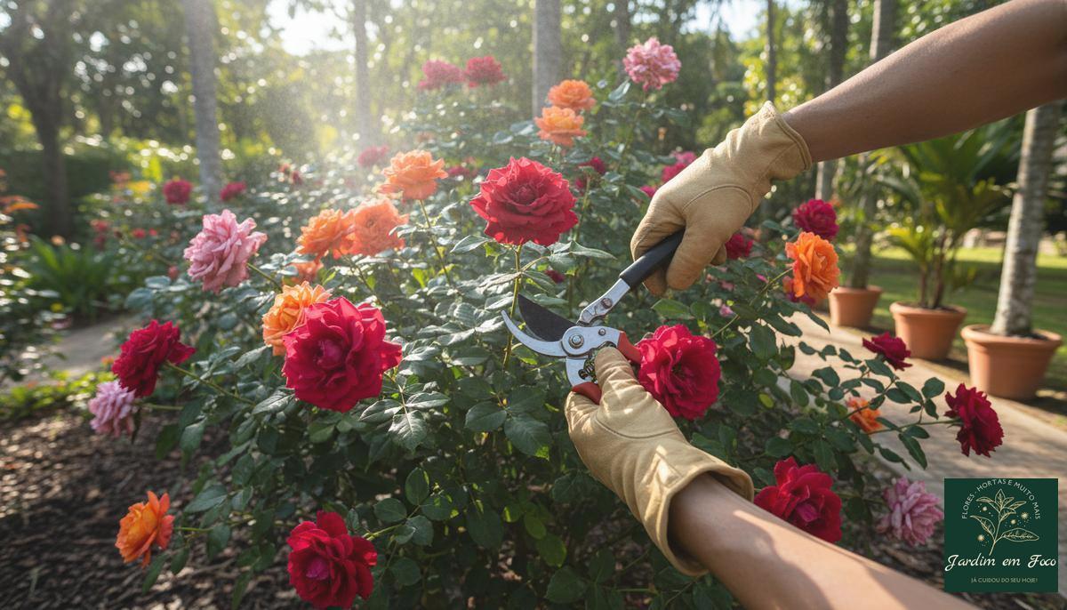 Quando e como podar rosas